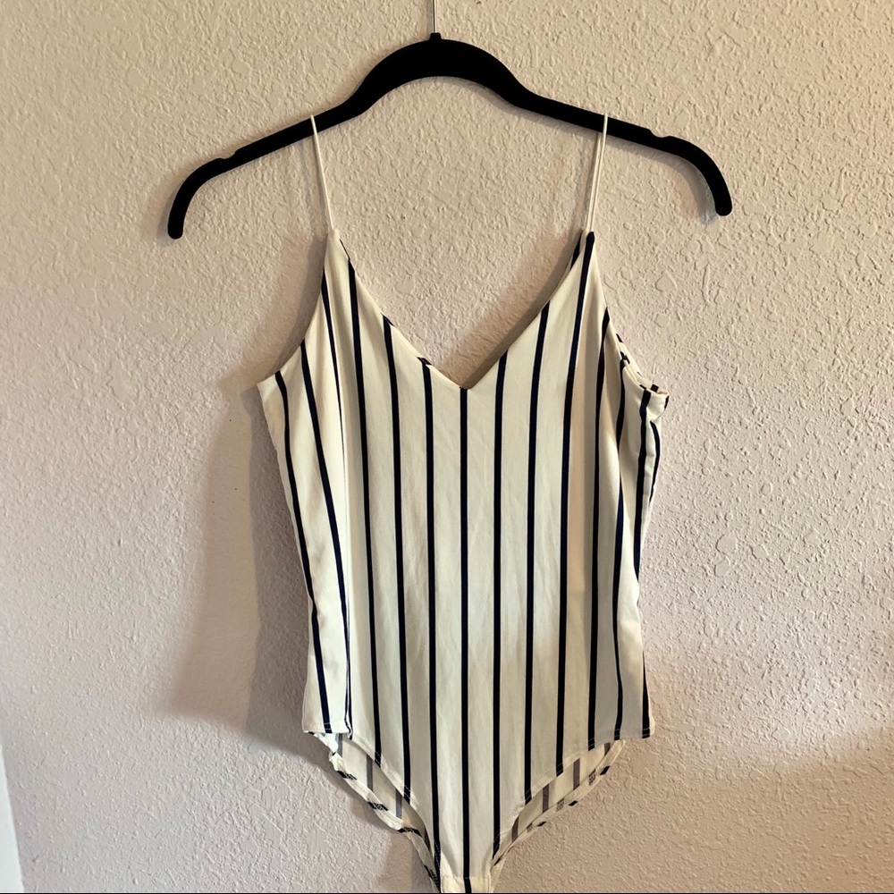 Stripped Bodysuit